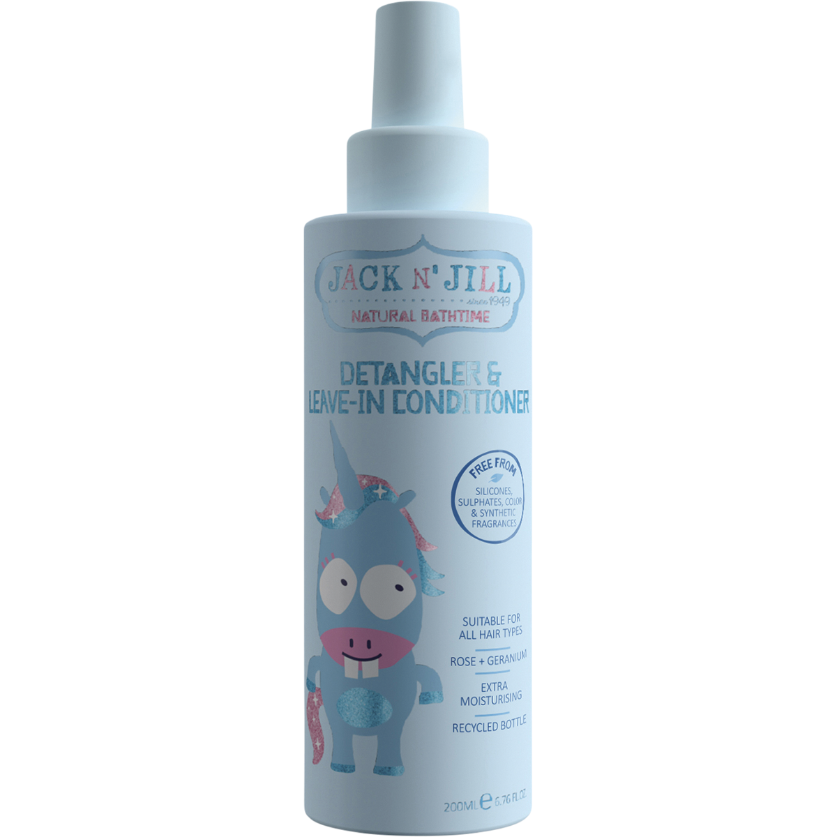 in Conditioner - Jack N' Jill - Detangler & Leave-in Conditioner Rose & Geranium 200ml