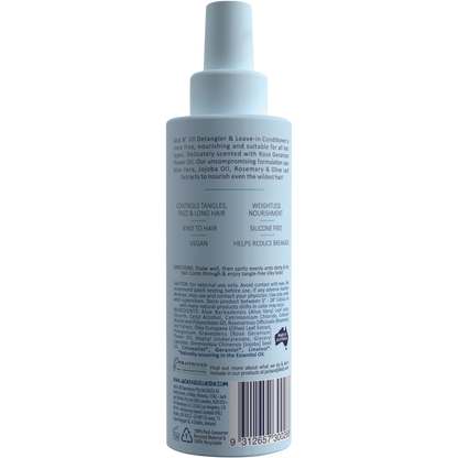 in Conditioner - Jack N' Jill - Detangler & Leave-in Conditioner Rose & Geranium 200ml