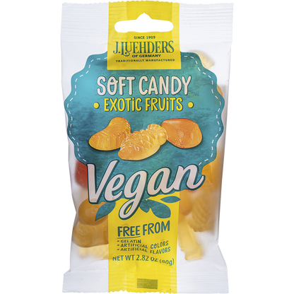 J. Luehders - Soft Vegan Candy Exotic Fruits 80g