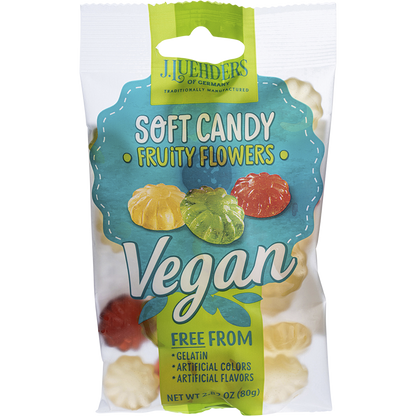 J. Luehders - Soft Vegan Candy Fruity Flowers 80g
