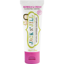 Jack n Jill - Toothpaste Children Berries & Cream Fluoride Free 50g