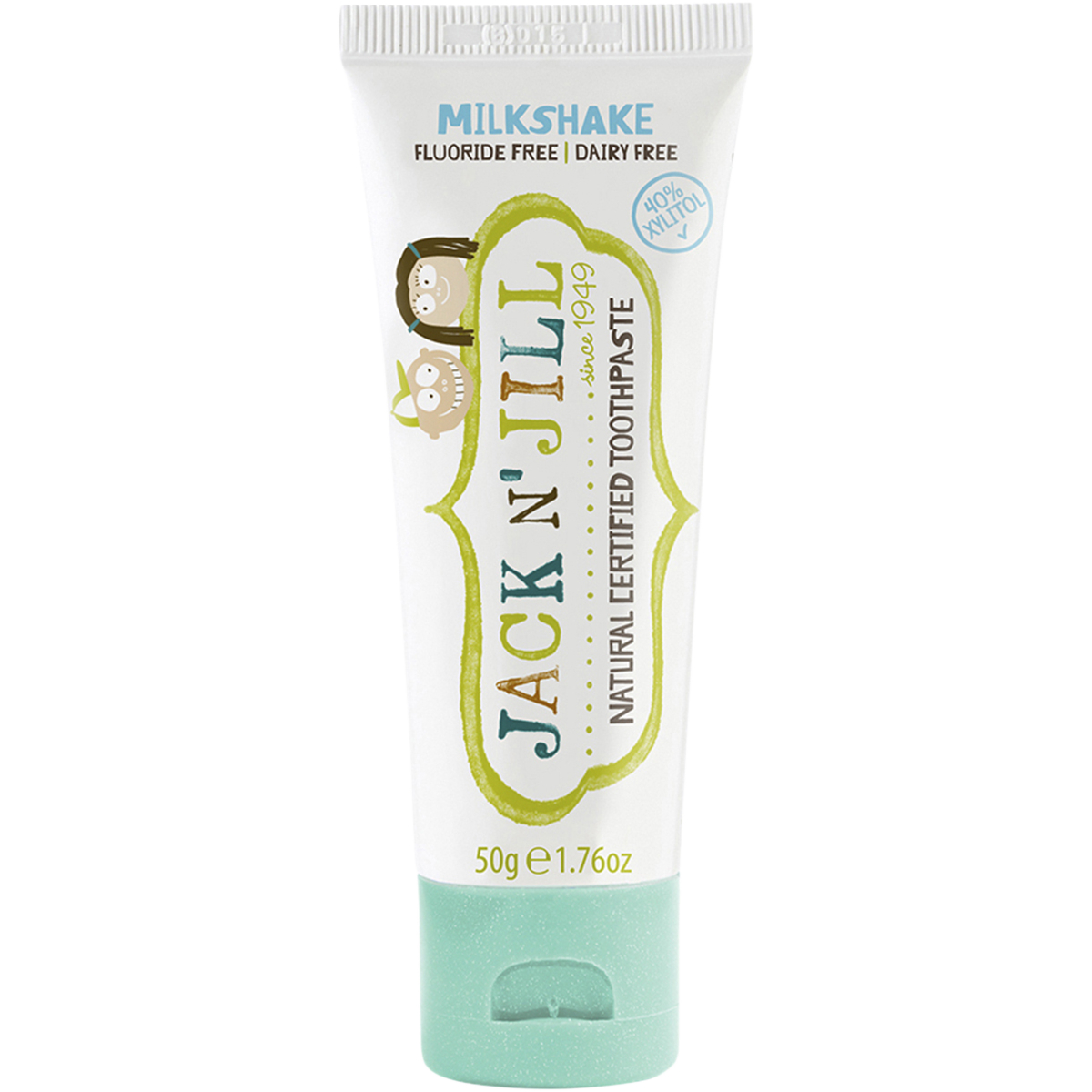Jack n Jill - Toothpaste Children Milkshake Fluoride Free 50g