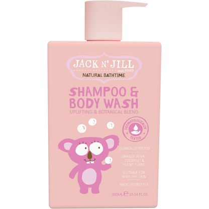 Jack N Jill - Shampoo & Body Wash Uplifting & Botanical Blend 300ml