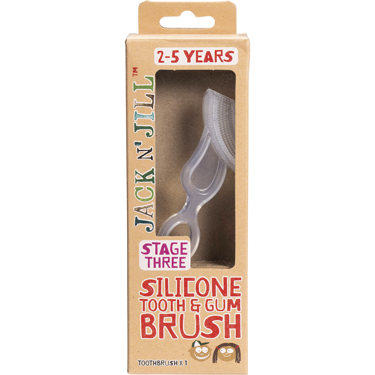 Jack n Jill - Silicone Tooth & Gum Brush