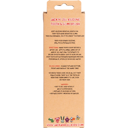Jack n Jill - Silicone Tooth & Gum Brush