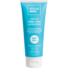 Ethical Zinc - Natural Clear Zinc Sunscreen SPF 50+ 100g