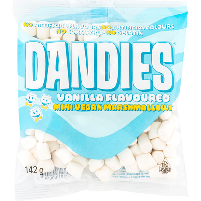 Dandies - Vegan Vanilla Marshmallows Mini Size 142g