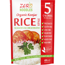 Zero Slim & Healthy - Certified Organic Konjac Rice Style 400g