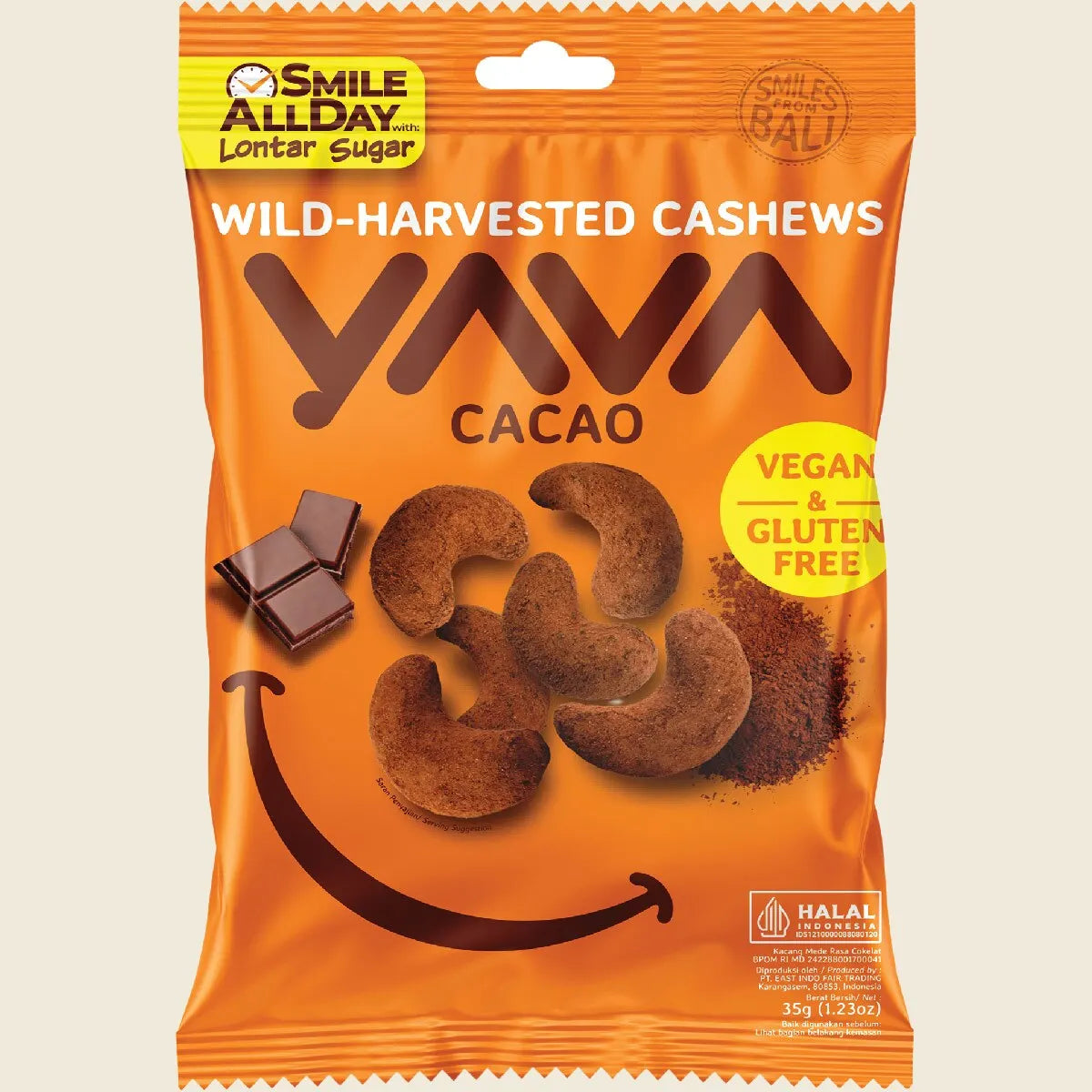 Yava - Wild Harvested Cashews Cacao 35g