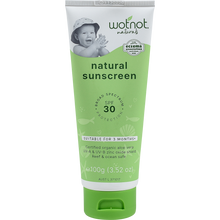 Wotnot - Natural Sunscreen SPF 30 Suitable For 3 Months+ 100g