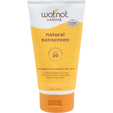 Wotnot - Natural Sunscreen SPF 30 Suitable For Sensitive Skin 150g