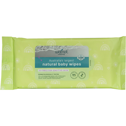 Wotnot - Natural Baby Wipes for Case Refill Pack 20pk