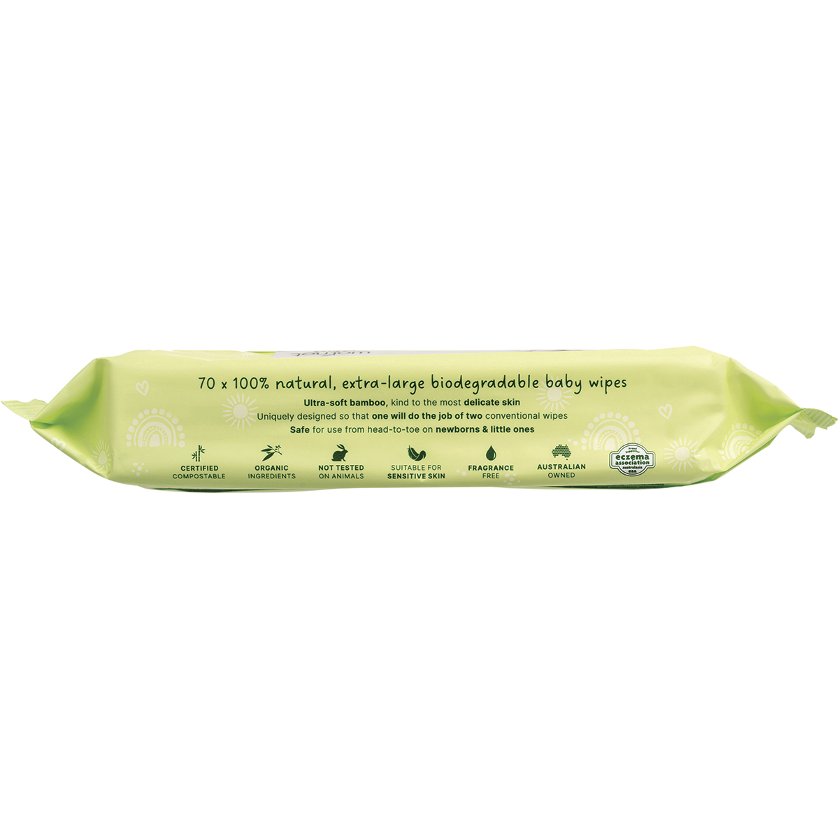 Wotnot - Natural Baby Wipes 70pk