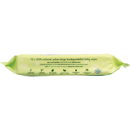 Wotnot - Natural Baby Wipes 70pk