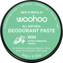 Woohoo - Deodorant Paste Tin Wild Extra Strength 60g