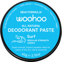 Woohoo - Deodorant Paste Tin Surf Regular Strength 60g