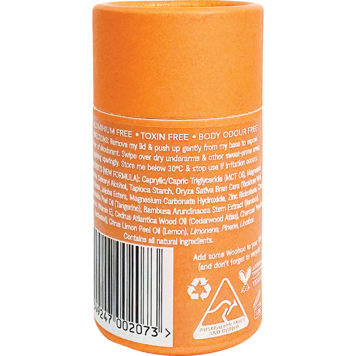 Woohoo - Deodorant Stick Tango Sensitive Bicarb Free 60g