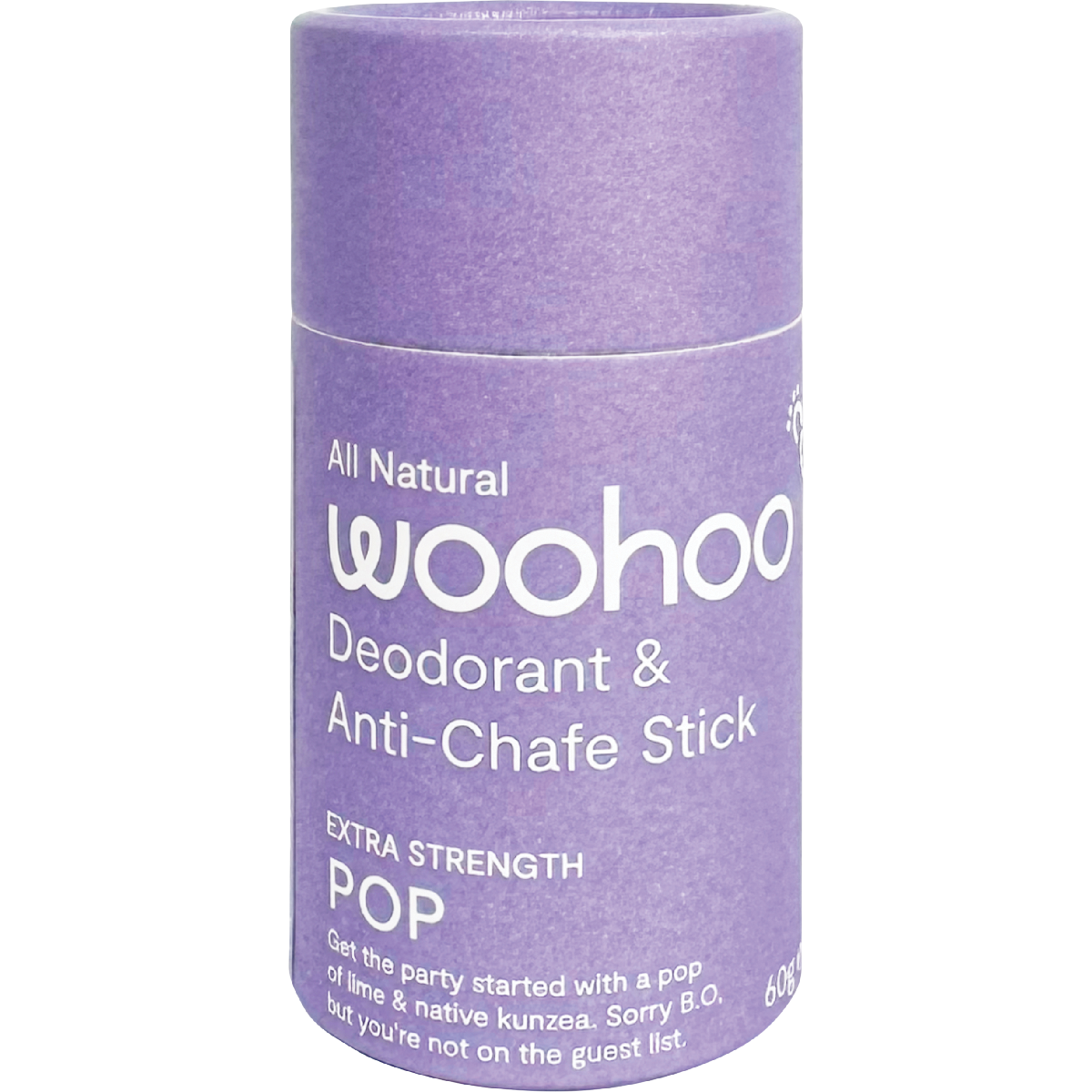Woohoo - Deodorant Stick Pop Extra Strength 60g
