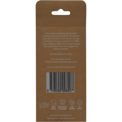 Vrindavan - Tongue Cleaner Copper