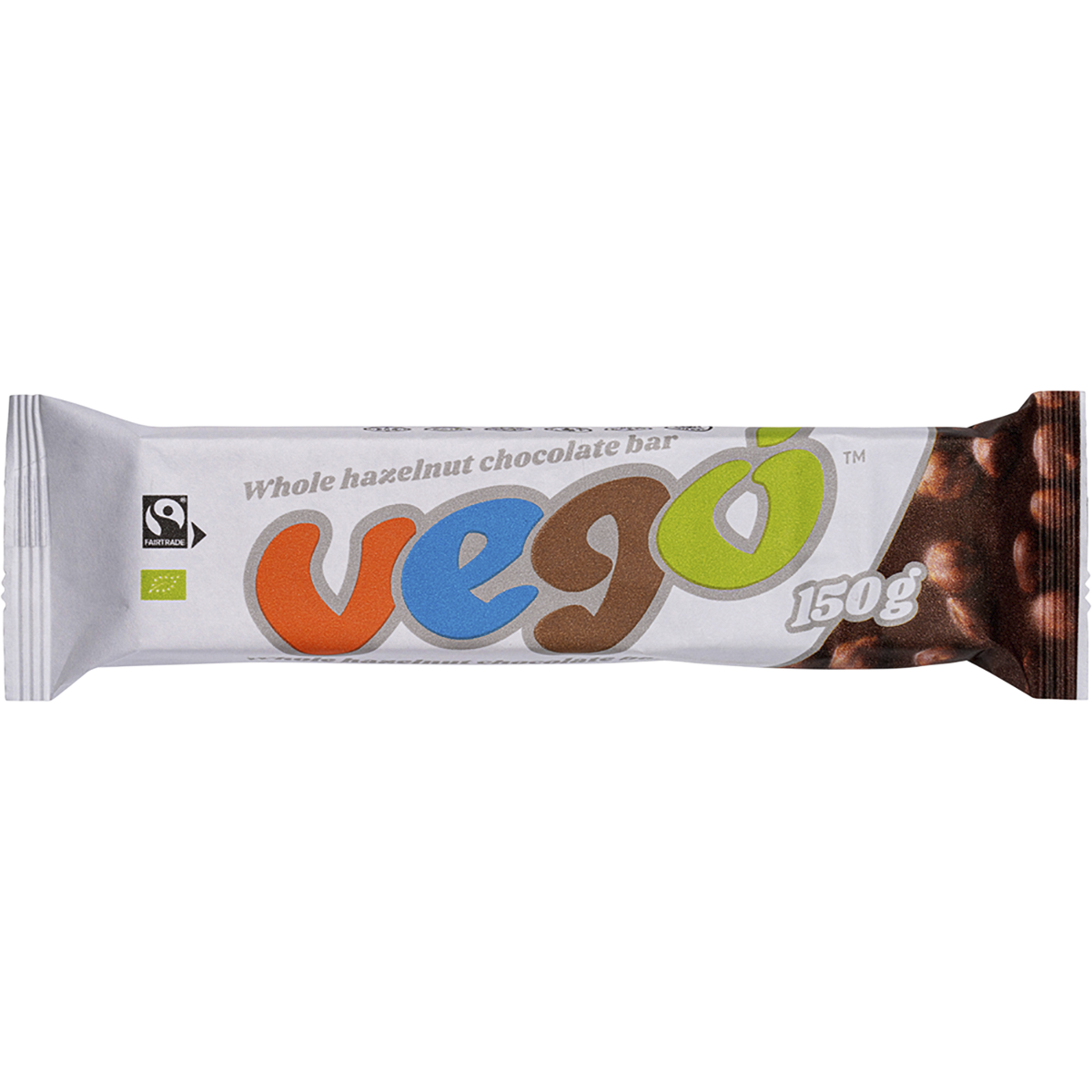 Vego - Whole Hazelnut Chocolate Bar 150g
