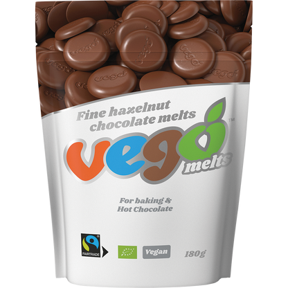 Vego - Fine Hazelnut Chocolate Melts 180g
