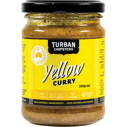 Turban Chopsticks - Curry Paste Yellow Curry 240g