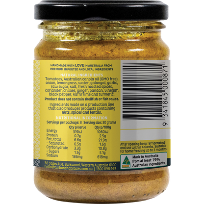 Turban Chopsticks - Curry Paste Yellow Curry 240g