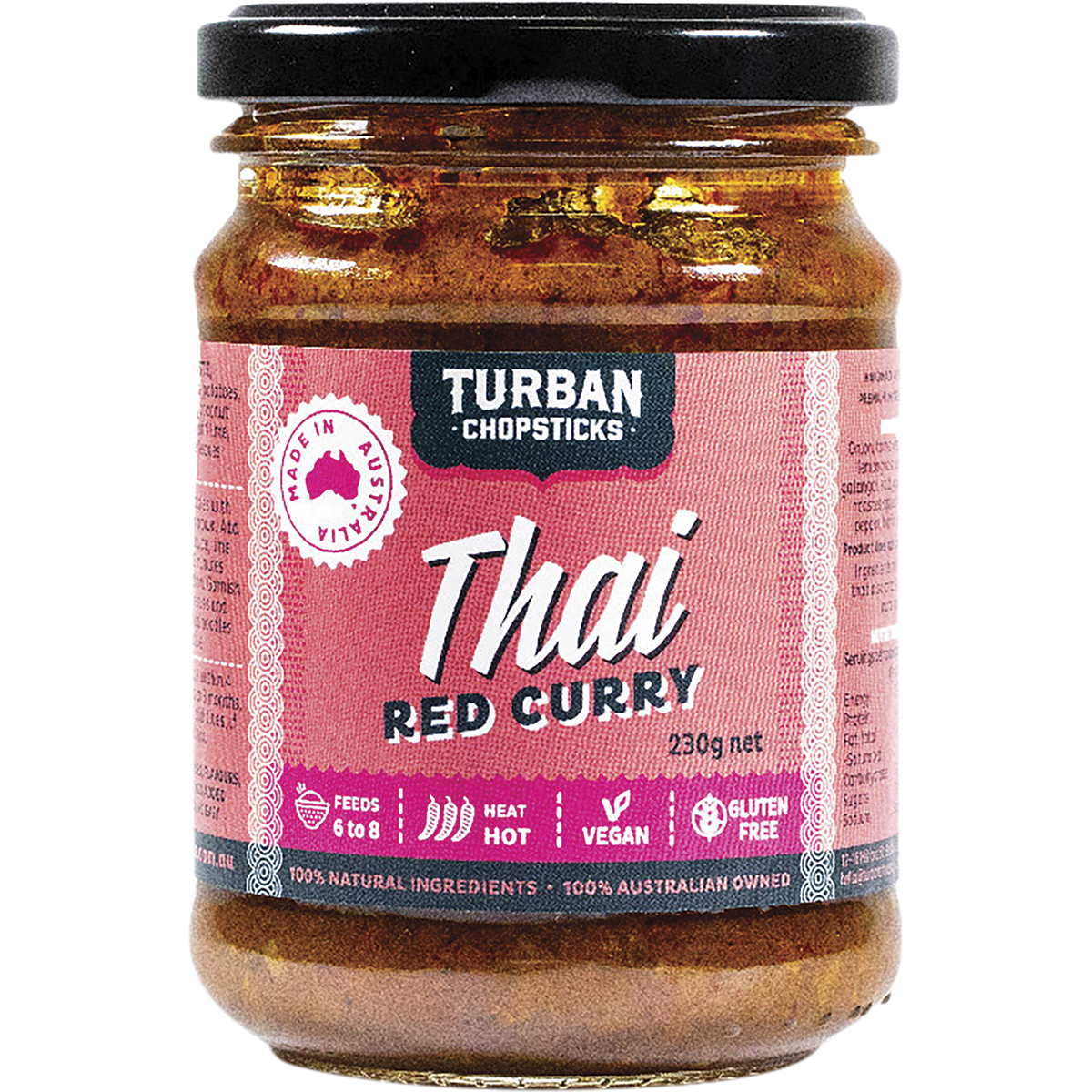 Turban Chopsticks - Curry Paste Thai Red Curry 230g