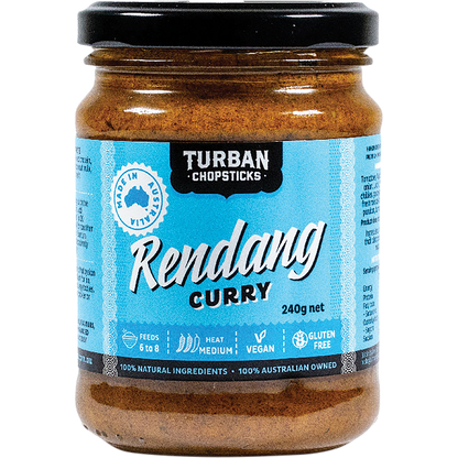 Turban Chopsticks - Curry Paste Rendang Curry 240g