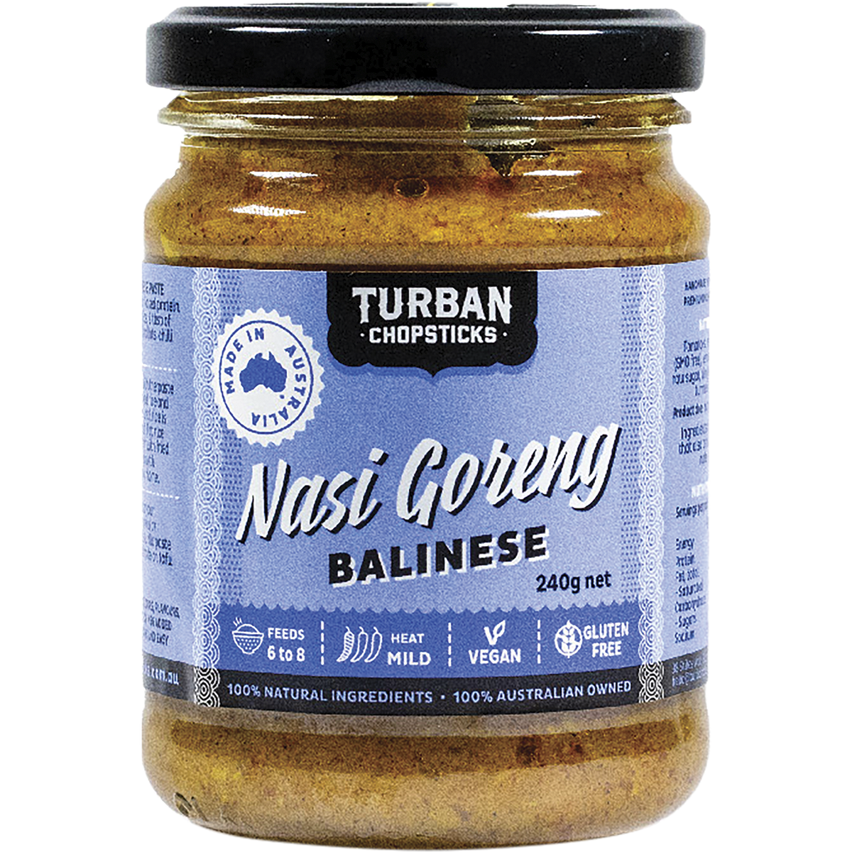 Turban Chopsticks - Curry Paste Nasi Goreng Balinese 240g