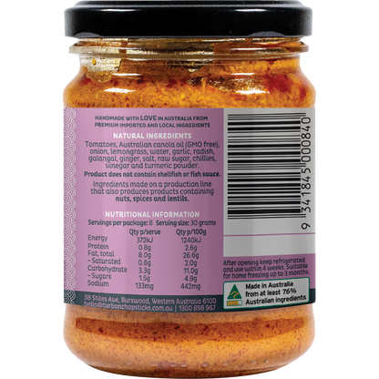 Turban Chopsticks - Curry Paste Laksa Vegan 240g