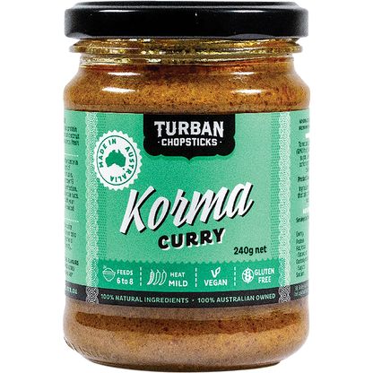 Turban Chopsticks - Curry Paste Korma Curry 240g