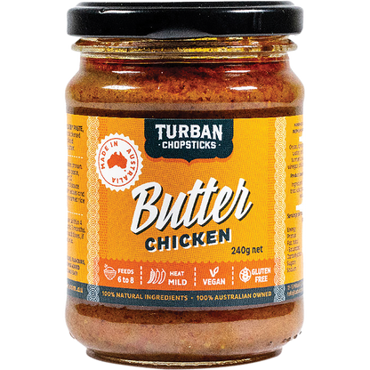 Turban Chopsticks - Curry Paste Butter Chicken 240g