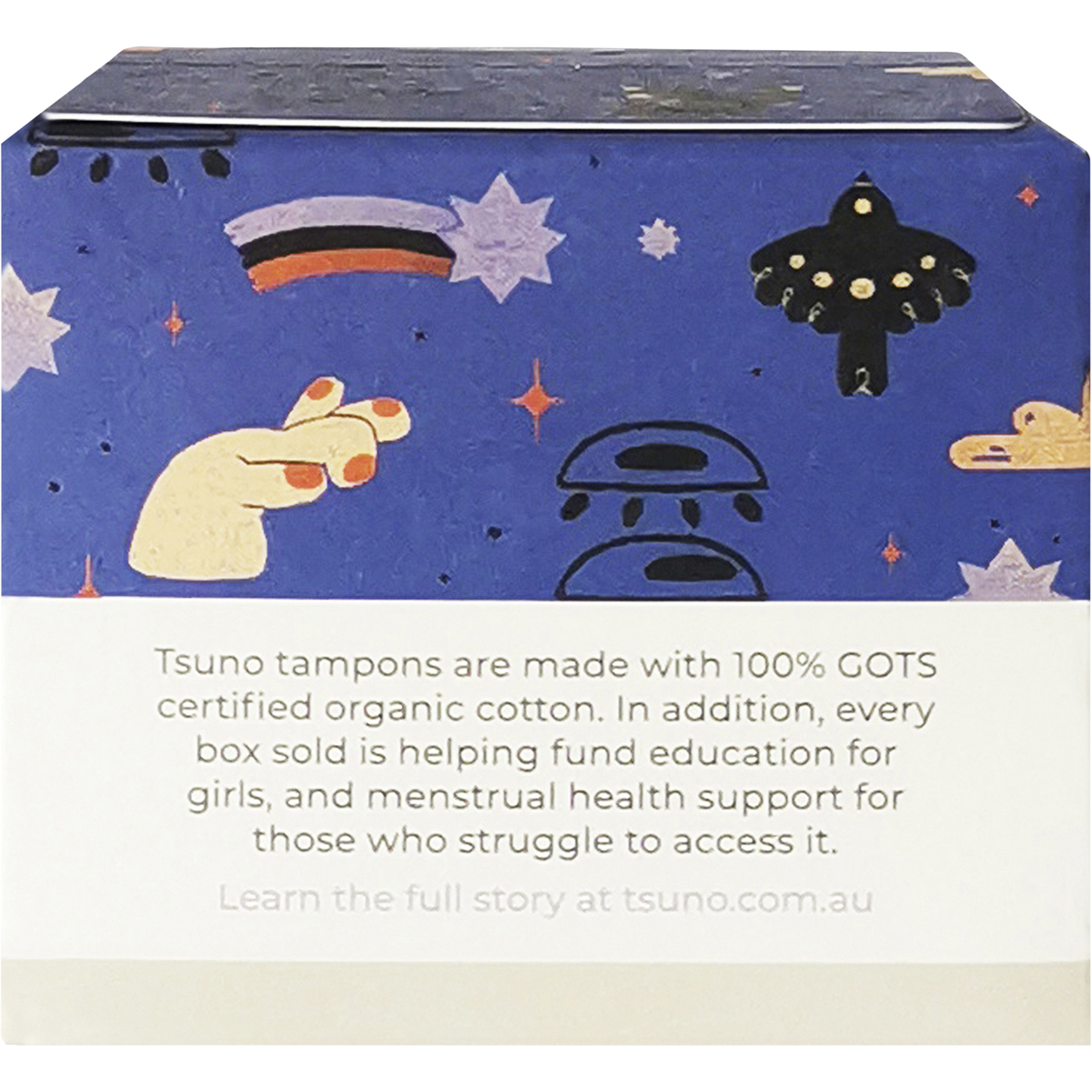 Tsuno - Organic Cotton Tampons Super 16pk