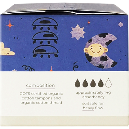 Tsuno - Organic Cotton Tampons Super 16pk