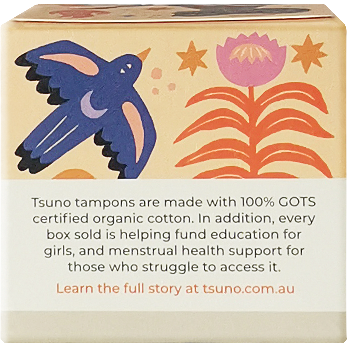 Tsuno - Organic Cotton Tampons Regular 16pk