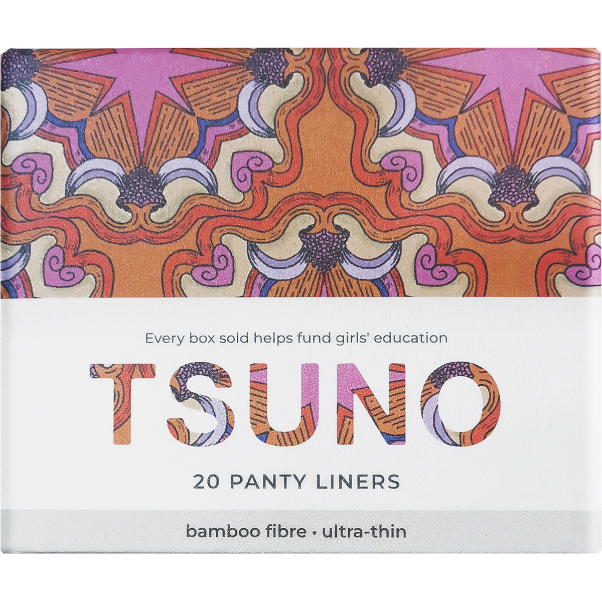 Tsuno - Natural Bamboo Panty Liners Ultra Thin 20pk