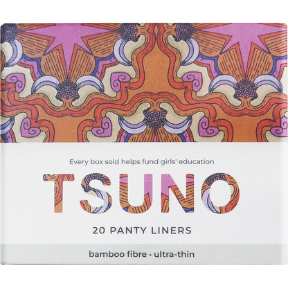 Tsuno - Natural Bamboo Panty Liners Ultra Thin 20pk