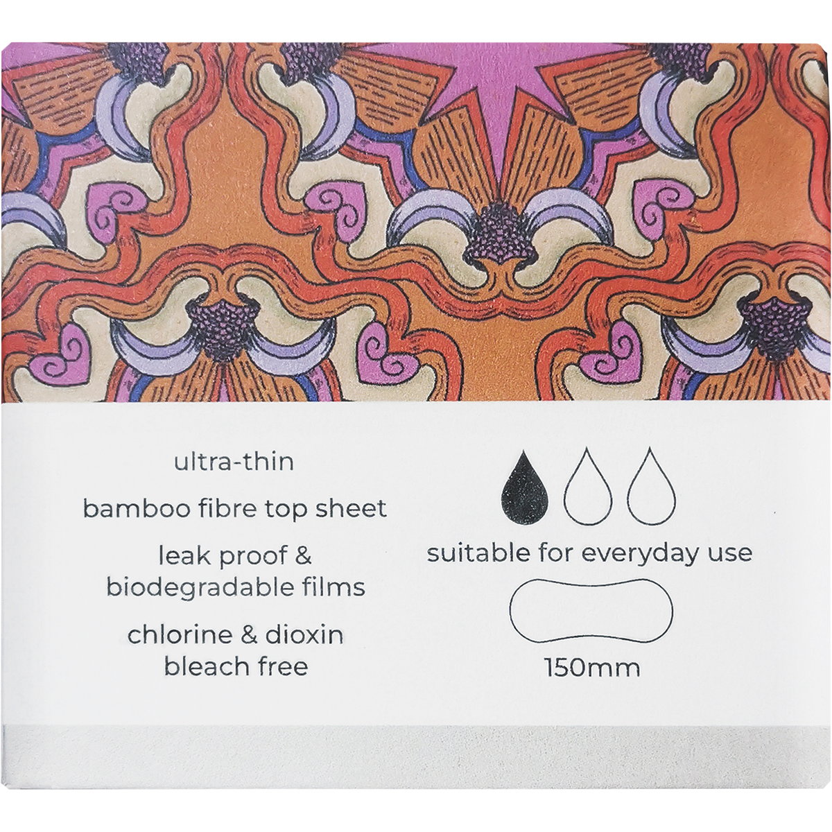 Tsuno - Natural Bamboo Panty Liners Ultra Thin 20pk