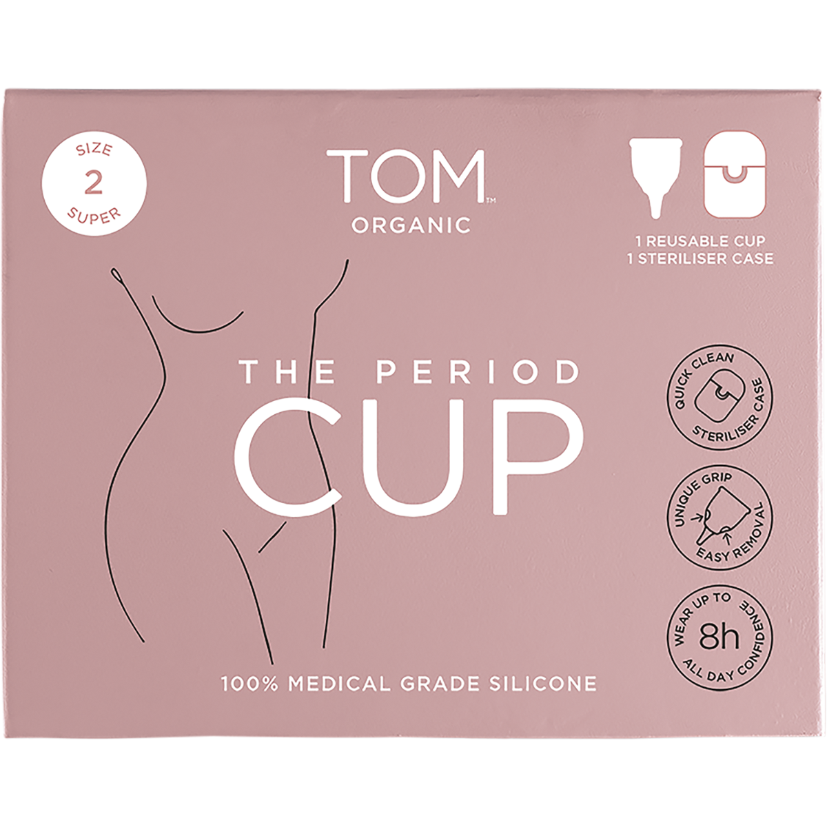 Tom Organic - The Period Cup Size 2 Super