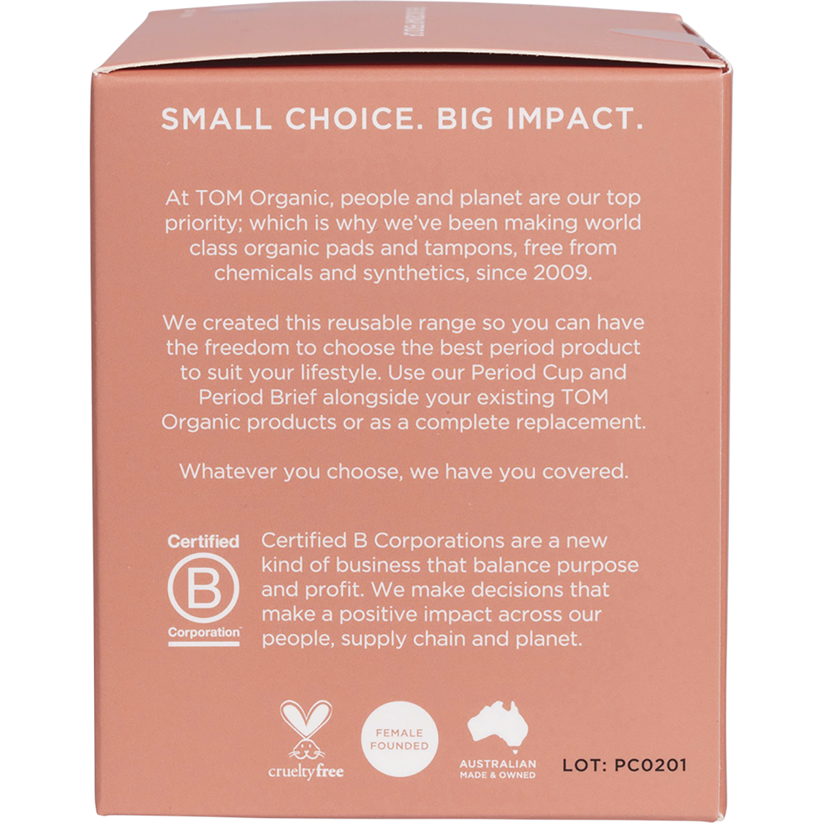 Tom Organic - The Period Cup Size 2 Super