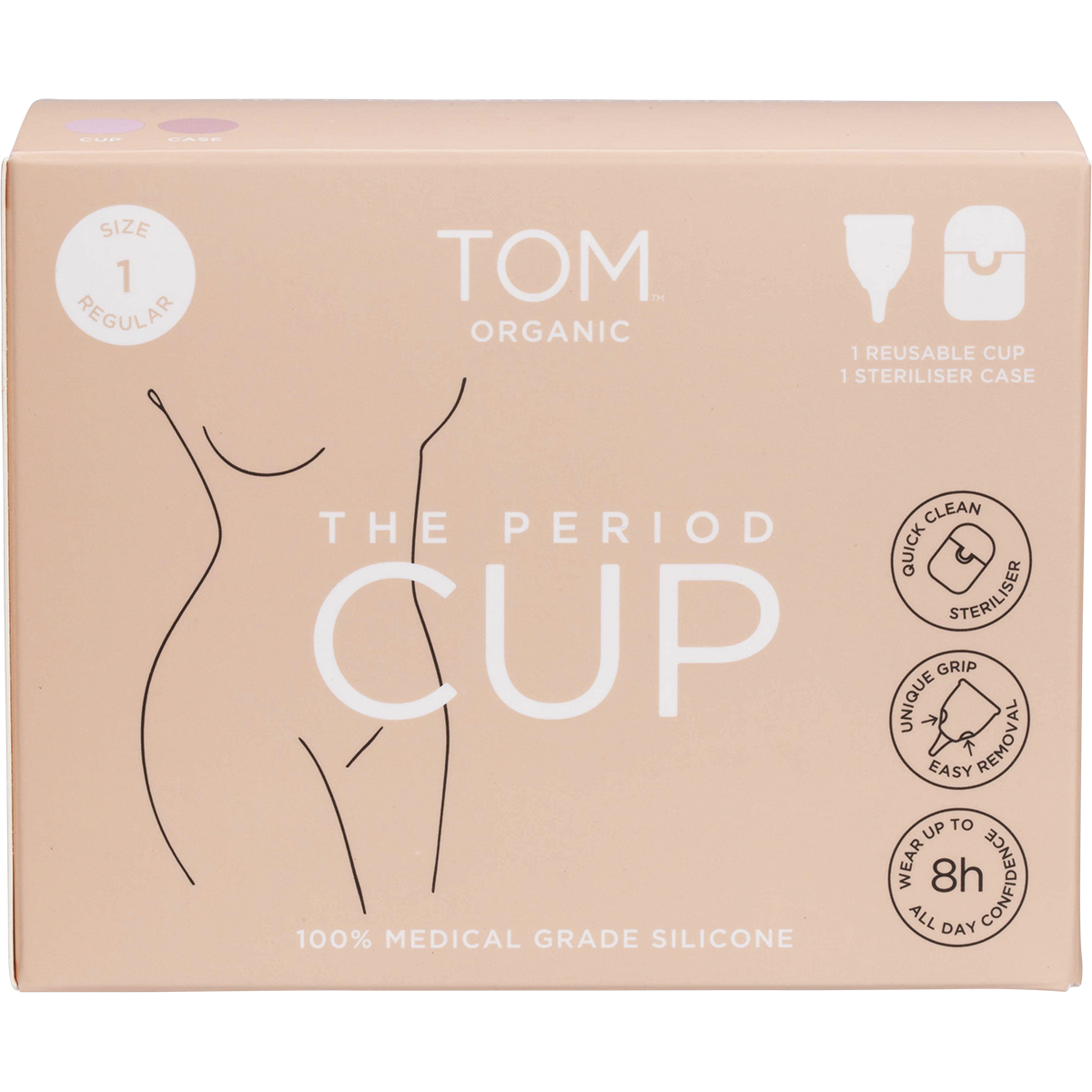 Tom Organic - The Period Cup Size 1 Regular