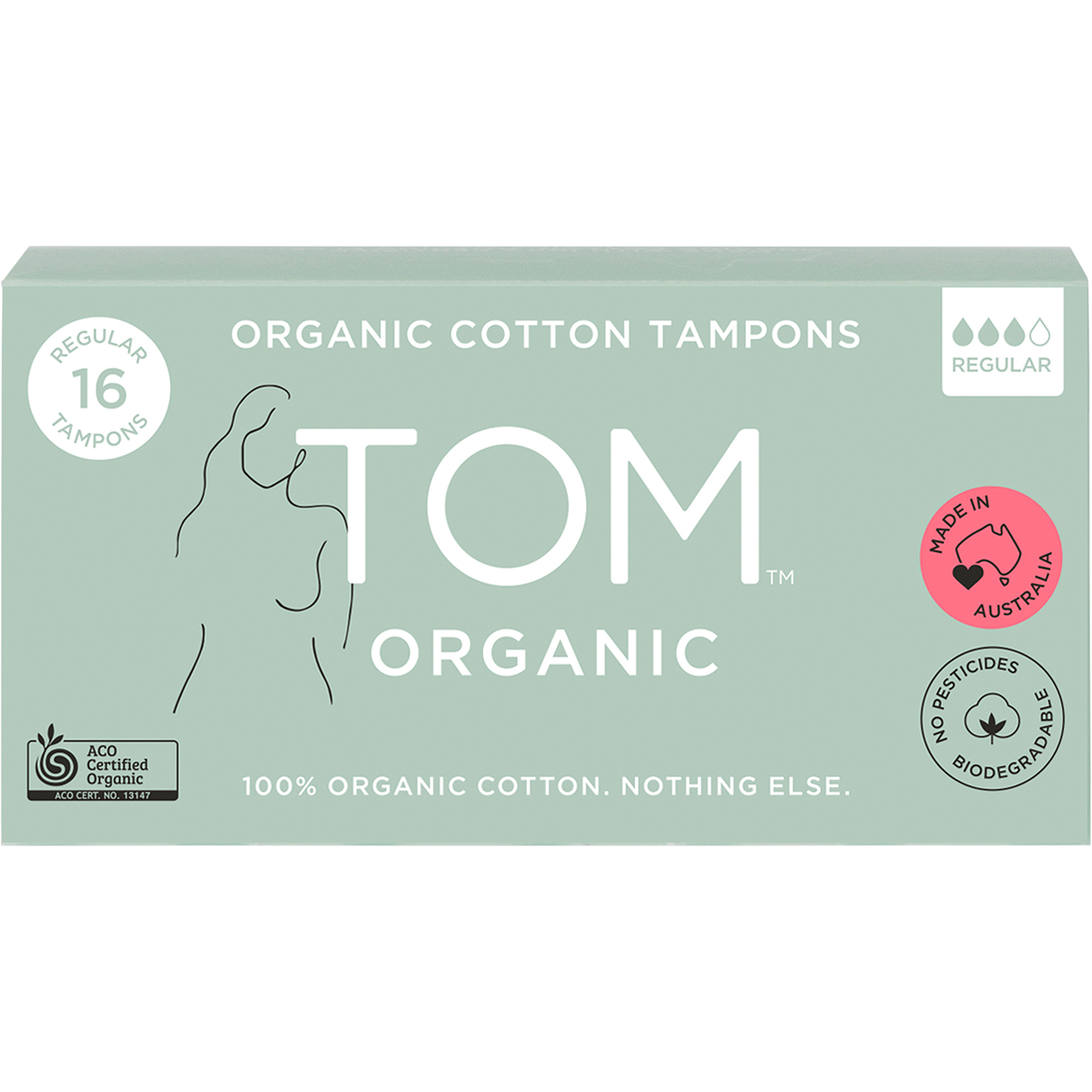 TOM Organic - Tampons Regular 16pk