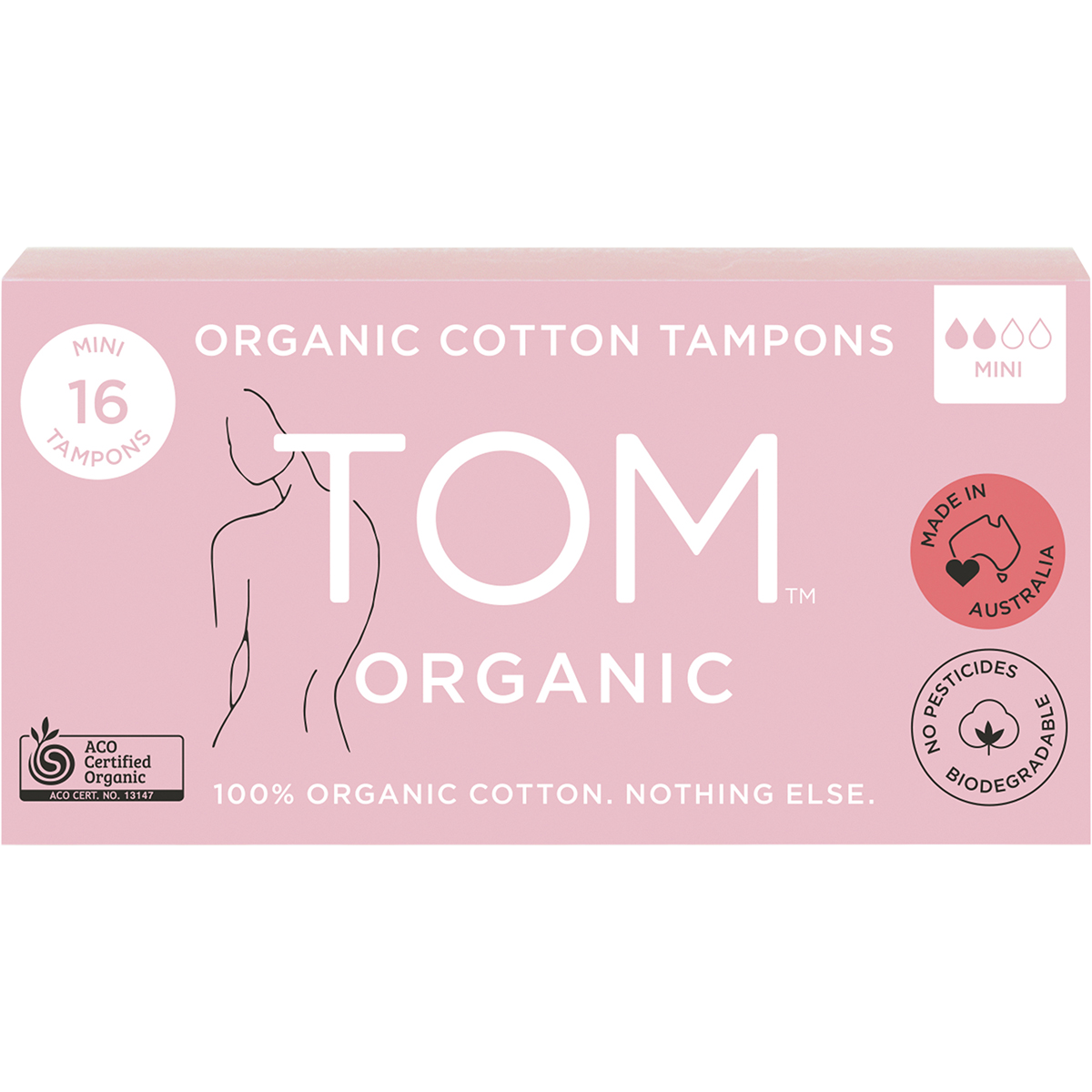 TOM - Mini Tampons 16pk