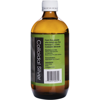 TJ Clark - Colloidal Silver (Ag) 500ml