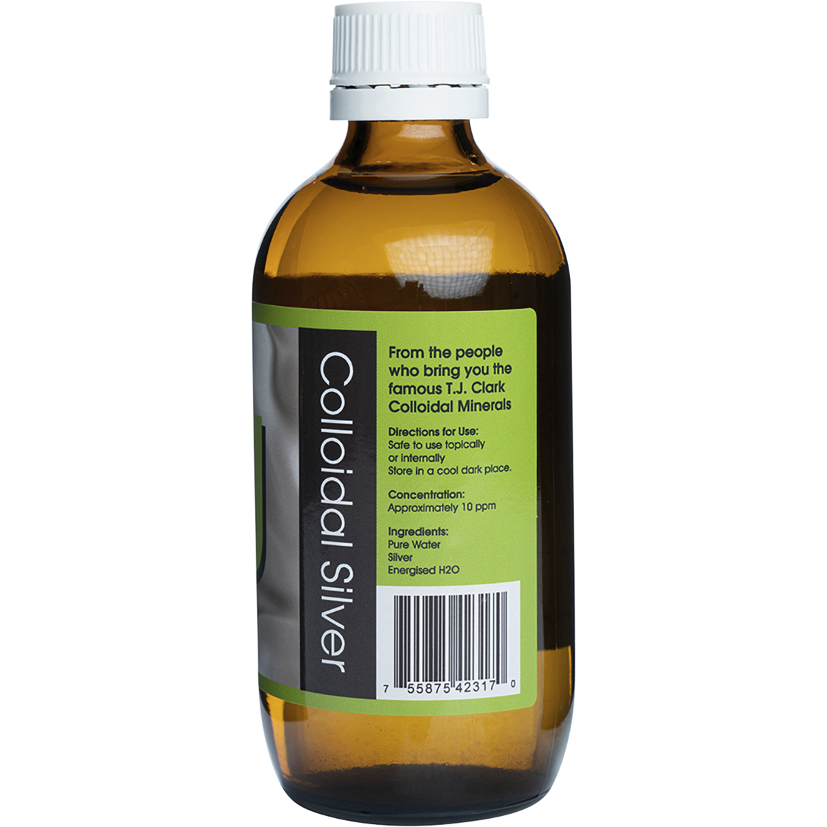 TJ Clark - Colloidal Silver (Ag) 200ml