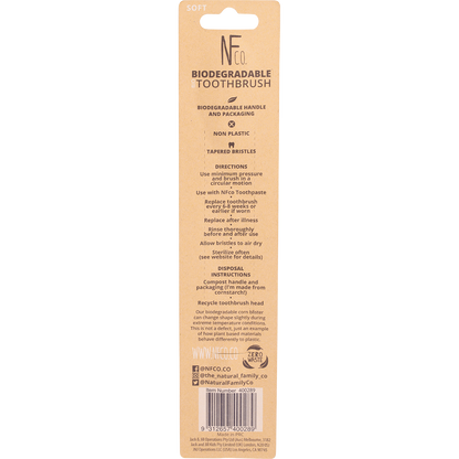 The Natural Family Co. - Bio Toothbrush Soft Single Assortment