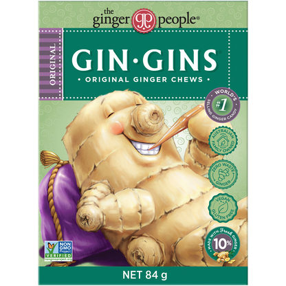 The Ginger People - Gin Gins Ginger Candy Chewy Original 84g