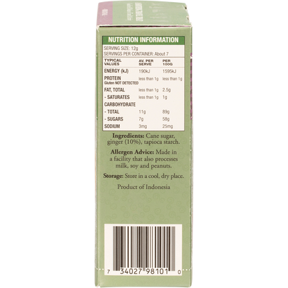 The Ginger People - Gin Gins Ginger Candy Chewy Original 84g