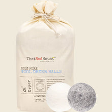 That Red House - Wool Dryer Balls 100% Pure 6pk